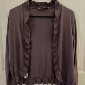 Lavender cardigan